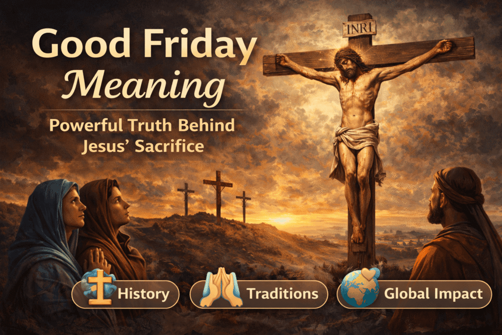 Good Friday Meaning Explained: Powerful Truth Behind Jesus Sacrifice
